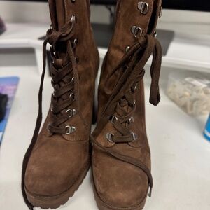 Steve Madden Brown Suede Boots - Size 10M